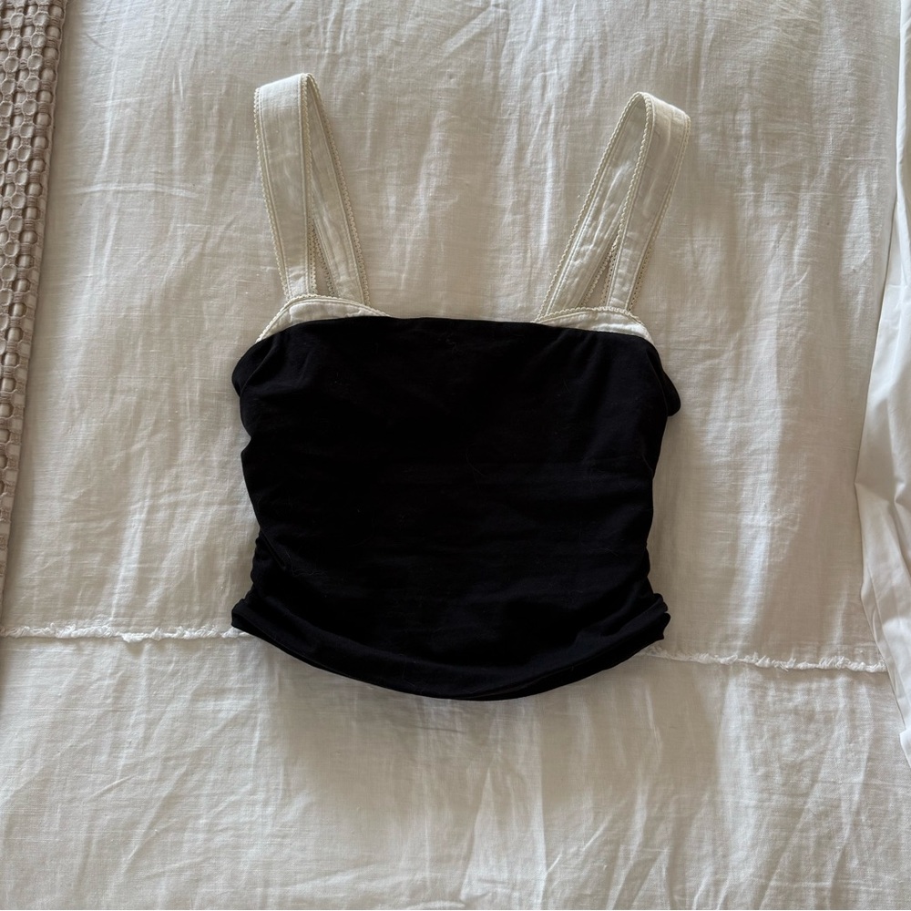 Free People Black Tank Top